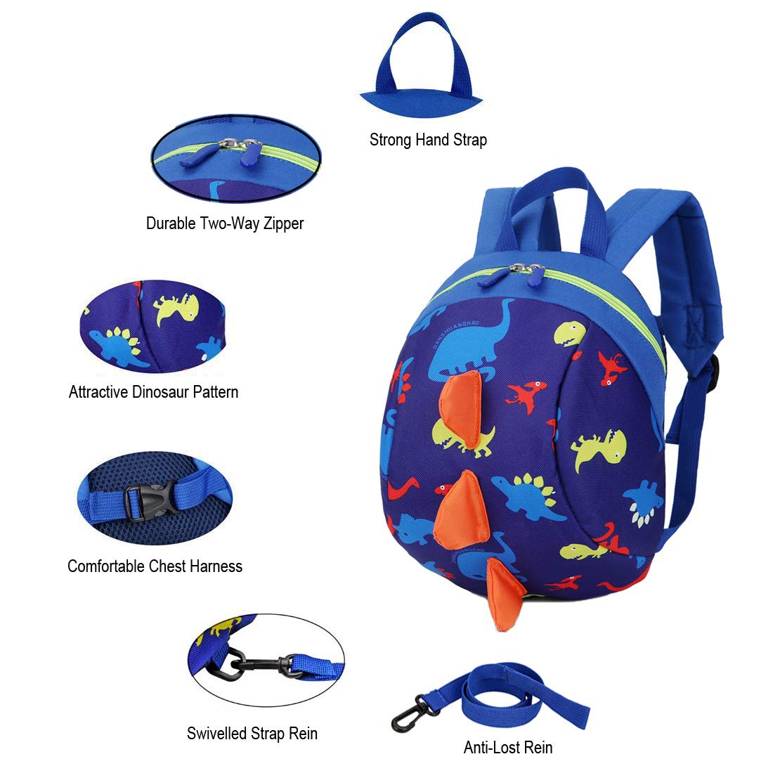 Kids Backpack Leash Safety Harness